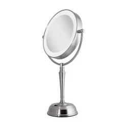 Cordless 1X/10X LED Rechargable USB Vanity Mirror -Fashion Lighting zad lurv410 add1