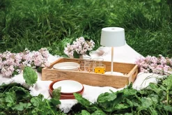 Olivia Pro Mini Cordless Table Lamp -Fashion Lighting zafferano oliviaminicstable out1