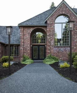 Z-LIte Seoul Square Outdoor Pole Light